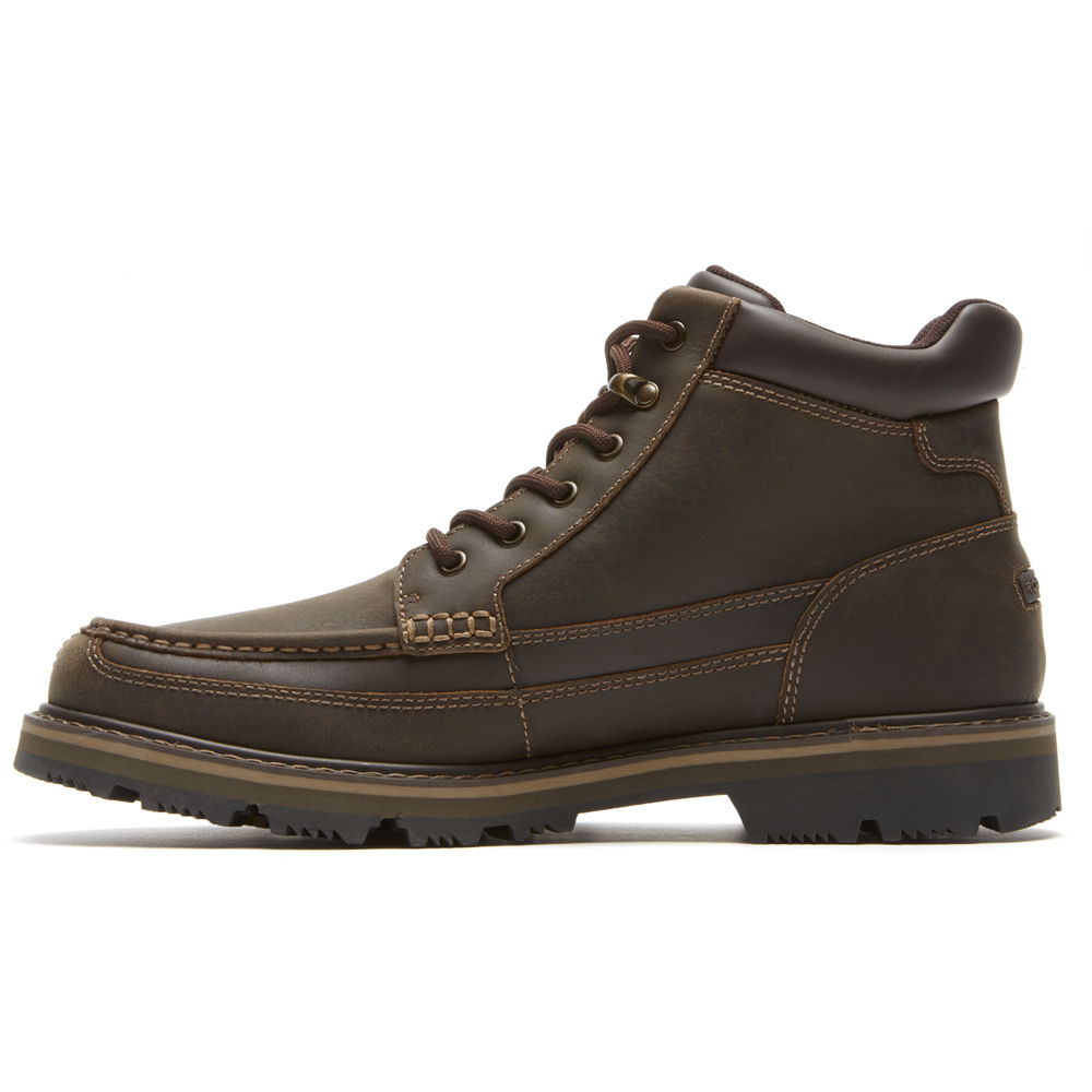 Rockport Kängor Herr Bruna - Waterproof Mid Moc - KBOJV0739